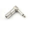 2pcs 1/4" 6.35mm 90 Degree Angle Male Mono Phone Plug Guitar Audio Connectors JR