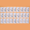 108 Pcs (+ Ã¯Â¼Â) Math Flashcards for Elementary school Student
