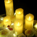 Romantic Swing Flameless LED Flickering Simulation Candle Light 7.5x10cm