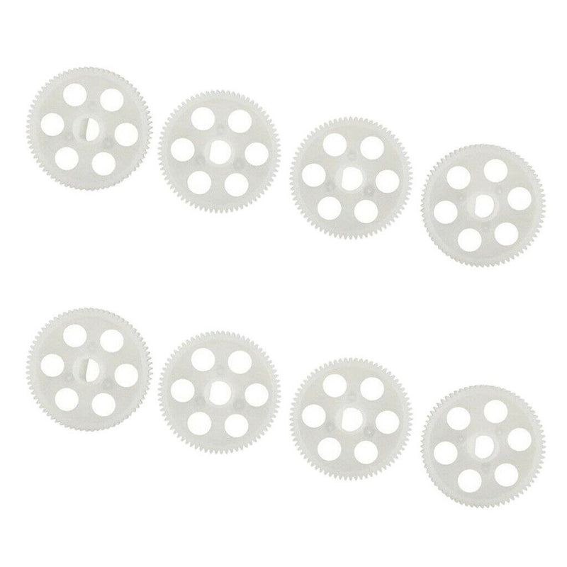 8pcs Gear for UDI U818A PLUS U49W U49C AA818 RC Drone White