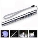 8000Lumens Portable Super Bright Led USB Rechargeable Pen Pocket Torch Lamp - AU
