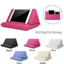 Portable Laptop Tablet Pouch Storage Foldable Tablet Pillow for Ipad Stand