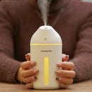 320ml Mini Air Humidifier Light USB Diffuser Car Air Purifier (White) A