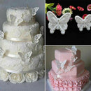 2x/Set Butterfly Cake Fondant Sugarcraft Mould Cookie Plunger Cutter Mold Too 3C