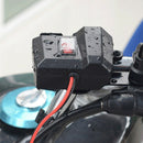 12V Dual USB Motorcycle Cigarette Lighter Waterproof Power Port Outlet Socket.
