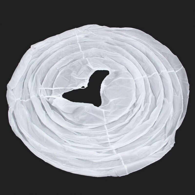 Drawstring Wedding Bridal Petticoat Six Hoops Larges Full White R8Q5