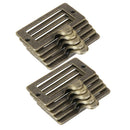 10 x Drawer Cabinet Frame Label Tag Pull Handle File Name Card Holder Size L