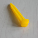 10PCs YELLOW HEAVY DUTY PLASTIC CAMPING & AWNING TENT SAND GROUND PEGS STAKES li