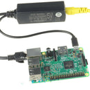 Active POE Splitter Power USB 4 Over Ethernet 48V to 5V 2.4A Micro Raspberry LJ