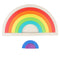 7PCS Montessori Wooden Rainbow Stacker, Tunnel Stacking Game, Jigsaw Puzzles
