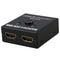 HDMI Switcher 2 Ports Bi-direction Manual Switch 2 x 1 / 1 x 2 HDMI Hub-HDC Q9Q7