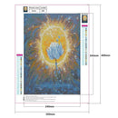 5D DIY Full Drill Diamond Painting Flower Cross Stitch Mosaic Kit (L806)