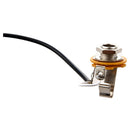 Guitar Parts Acoustic Pickup Pre-Wired Piezo Amplifier Jack X2F5