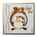 Santa Claus Metal Cutting Dies Stencil DIY Scrapbooking Embossing Card Craft