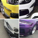 4PCS Universal Car Front Bumper Lip Splitter Fins Body Spoiler Canards Refit T!E