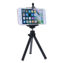 Mini Mobile Phone Stand Flexible Tripod for Smartphone Camera Video Black