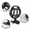 Desktop Microphone Scissor Stand Wind Muff 3/8" to 5/8" Adapter Singing