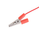 1Pair 40CM 5A Double Alligator Clip Clamp Test Booster Jumper Cable Red balck JR