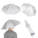 25in Diameter Outdoor Fishing Sun Shade Rainproof Umbrella Hat Headwear