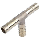 8mm T Shape Air Gas Fuel Water Gasoline Hose Joiner Pipe Connector