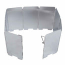 9-plates Foldable Camping Stove Wind Shield Screen Cookout Picnic Windbreak A