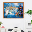 Christmas Eve 5D Full Drill Diamond Painting DIY Cross Stitch Home Decor
