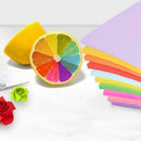 100pcs Square Colored Origami Folding Lucky Wish Paper DIY Crafts Tool 21X29.7cm