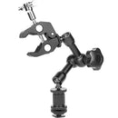 Magic Arm 7 inch Articulating Friction Arm Super Clamp Adjustable Rod Clamp