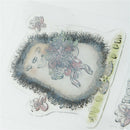 Lovely Hedgehog Happy Birthday Rubber Stamp Seal Scrapbooking Photo AlbumSP