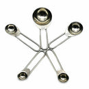 1Set/5pcs Stainless Steel Measuring Spoons Coffee Measure New Cooking