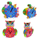 Creative Handmade Manual Clock Tube Children DIY EVA Foam Material Package
