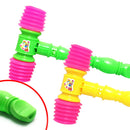 25cm Plastic Whistle Training Toddler Baby Kids Handle Hammer Noisy Whistle BX