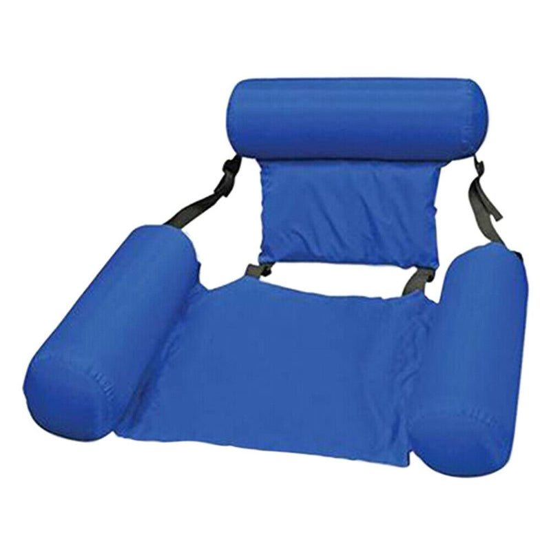 Adjustable With Backrest Swimming Pool Inflatable Hammock Water Bed Float Lounge