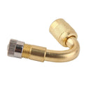 Universal 45 Degree Metal Tyre Valve Extension for Motorcycle Car Scooter