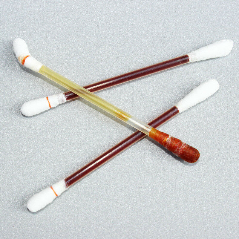 10PCS Makeup Cotton Swab Double Head Cotton Buds Wood Sticks Ears Cleaning Tool