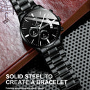 Belushi Fashion Men'S Quartz Watch Chronograph Sport Men Watches Waterproof L6G5