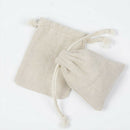 50Pcs Drawstring Jewelry Pouches Cotton Gift Bags Wedding Favors gifts 8*10cm