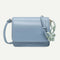 Leather Women Messenger Bag Mini Square Shoulder Satchel Handbags (Blue) A#S