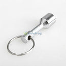 SN9F 2 Pcs Super-Strong Neodymium Pocket Chain Split Ring Keyrings Magnet Holder