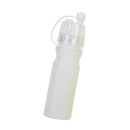Modern Gym Water Container Cycling Sports Drink Water Bottle,White,20oz