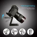 For Canon Nikon Table Top Tripod Head Quick Release Plate Z Pan Flex Tilt