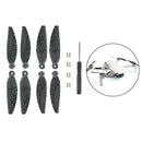 8pcs/set Carbon Propellers Blades for DJI Mavic Quick Release Props Black
