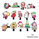 Women Girl Christmas Tree Snowman Mini Hairpin Hair New Gift Clip K3O7 V2F4