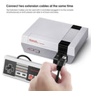 2PCS 10FT Extension Cable Cord for Nintendo SNES & NES Mini Classic Controll Hn