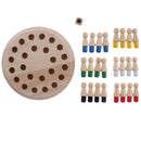 Kids Wooden Memory Match Stick Chess Game Educational Toys Brain Training FD FT