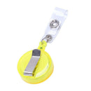 Set of 4 pcs Retractable Reel Badge holder YOYO Clip Snap Button ID Card Ke U1N7