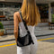 Women Nylon Shoulder Bag Street Zipper Purses Messenger Underarm Handbags