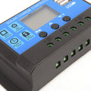 10A 12V/24V Solar Panel Charger Controller Battery Regulator USB LCD M&