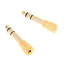 5pieces MagiDeal Audio Adapter 6.3mm Male To 3.5mm Female Converter