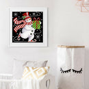 5D DIY Full Round Drill Diamond Painting Snowman Cross Stitch Art (LG335)